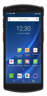 Терминал сбора данных Urovo CT48S Android 12 / 2.0 GHz / 8xCore / MTK6762 / RAM 4 GB / ROM 64 GB /  Urovo SE2030 / 2D Imager / 5.5'' / 720 x 1440 / 2G / 4G (LTE) / Bluetooth / GPS / GSM / Wi-Fi / 5000 mAh / NFC / IP 65 / 260 g / 6 клавиш
