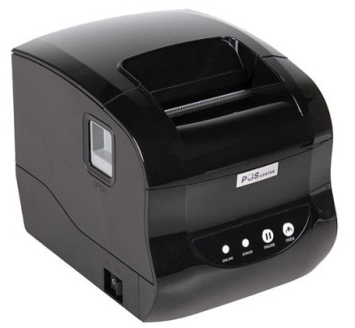 Принтер этикеток POScenter PC-365 (прямая термопечать, 3", USB) черный